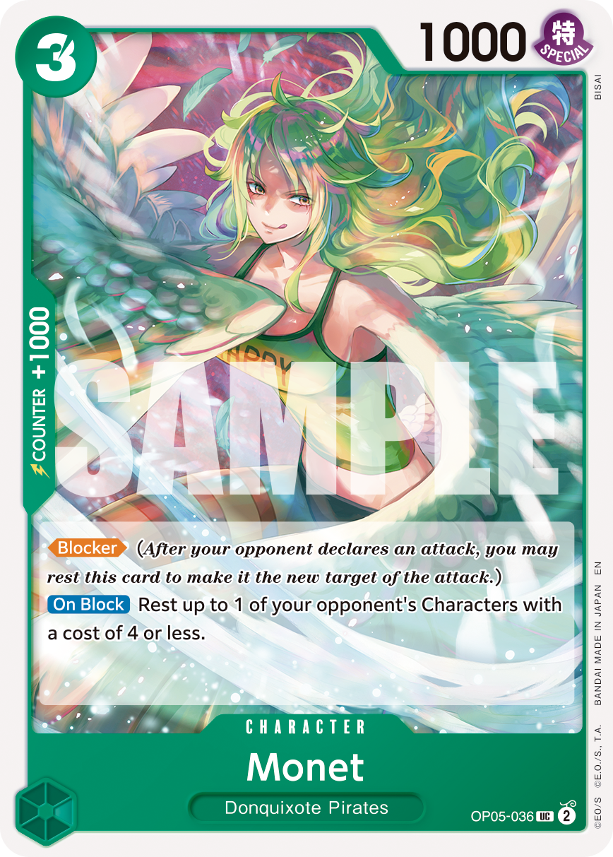 Monet (Reprint) OP05-036_r1 One Piece TCG