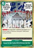 Because the Side of Justice Will Be Whichever Side Wins!! (Reprint) OP05-037_r1 One Piece TCG