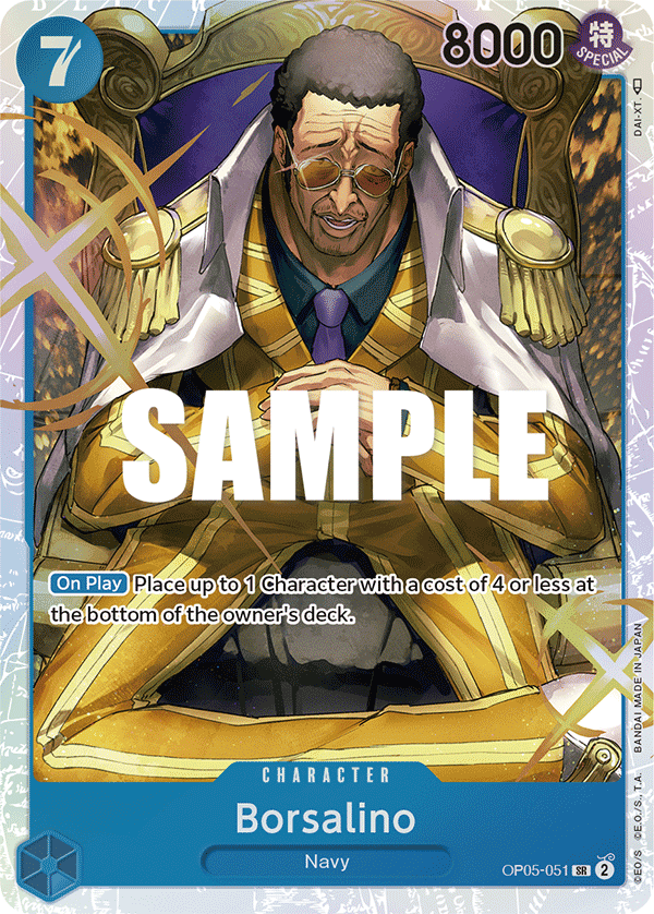 Borsalino OP05-051 One Piece TCG