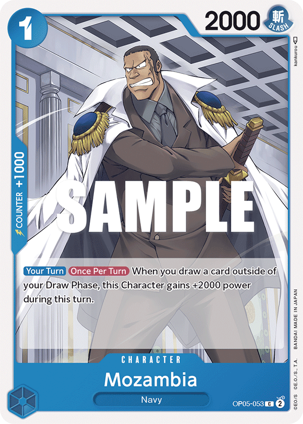 Mozambia OP05-053 One Piece TCG