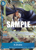 X.Drake (Alternate Art) OP05-055_p1 One Piece TCG