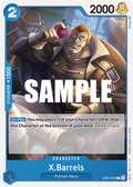 X.Barrels OP05-056 One Piece TCG