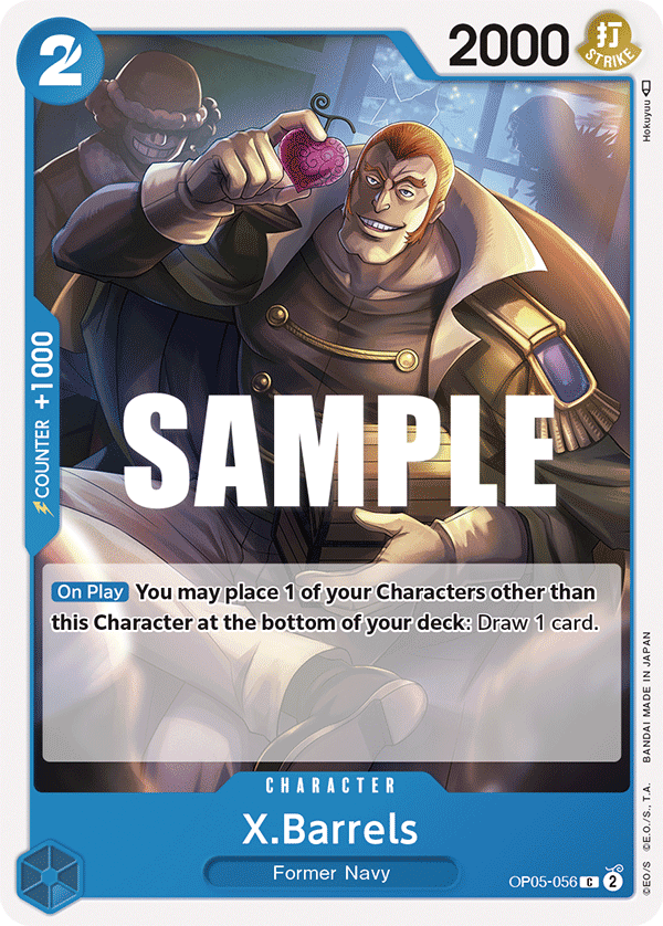 X.Barrels OP05-056 One Piece TCG