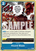 Hound Blaze (Textured Foil) OP05-057_p3 One Piece TCG
