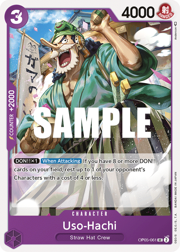Uso-Hachi OP05-061 One Piece TCG