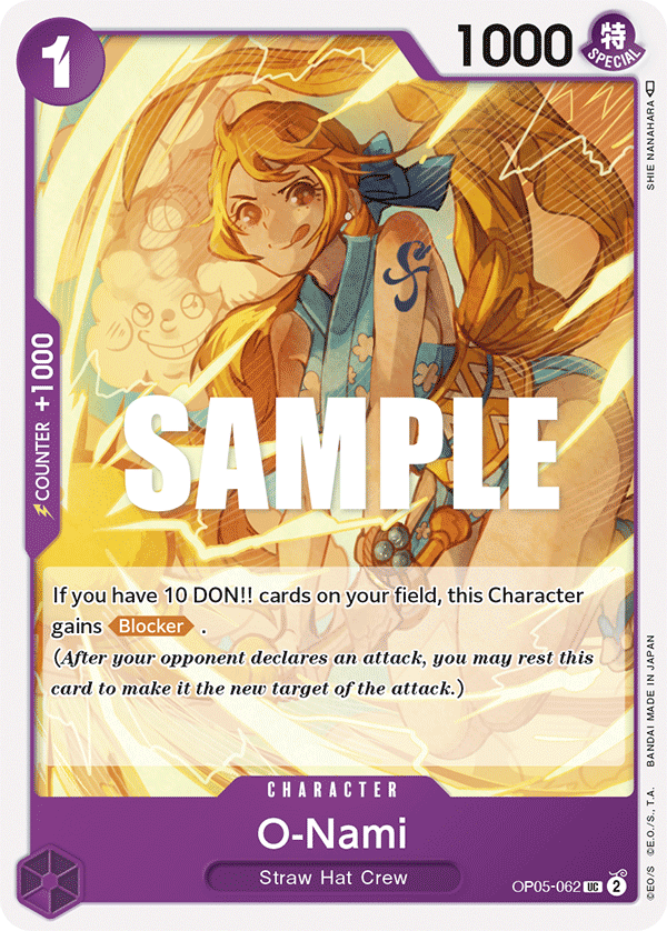 O-Nami OP05-062 One Piece TCG