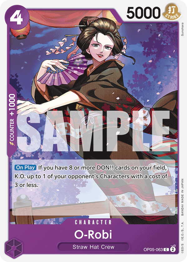 O-Robi OP05-063_r1 One Piece TCG