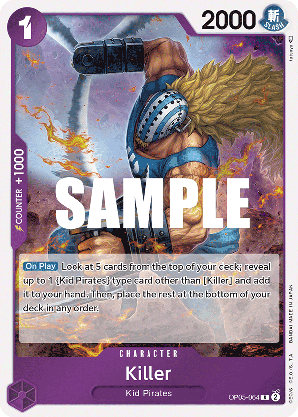 Killer OP05-064 One Piece TCG