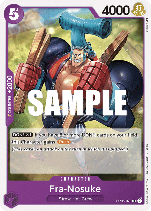 Fra-Nosuke OP05-070 One Piece TCG