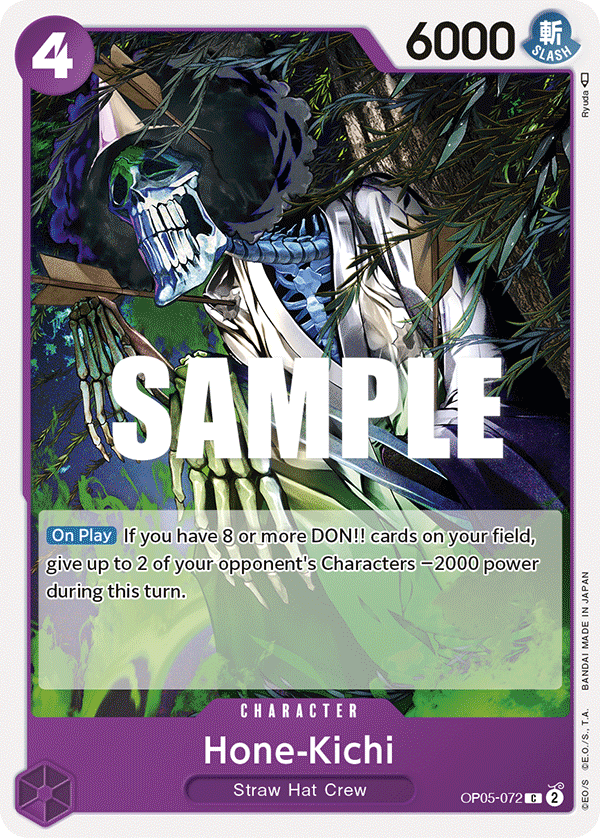 Hone-Kichi OP05-072 One Piece TCG