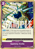 Gamma Knife (Pirate Foil) OP05-077_p1 One Piece TCG