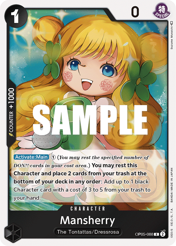 Mansherry OP05-088 One Piece TCG
