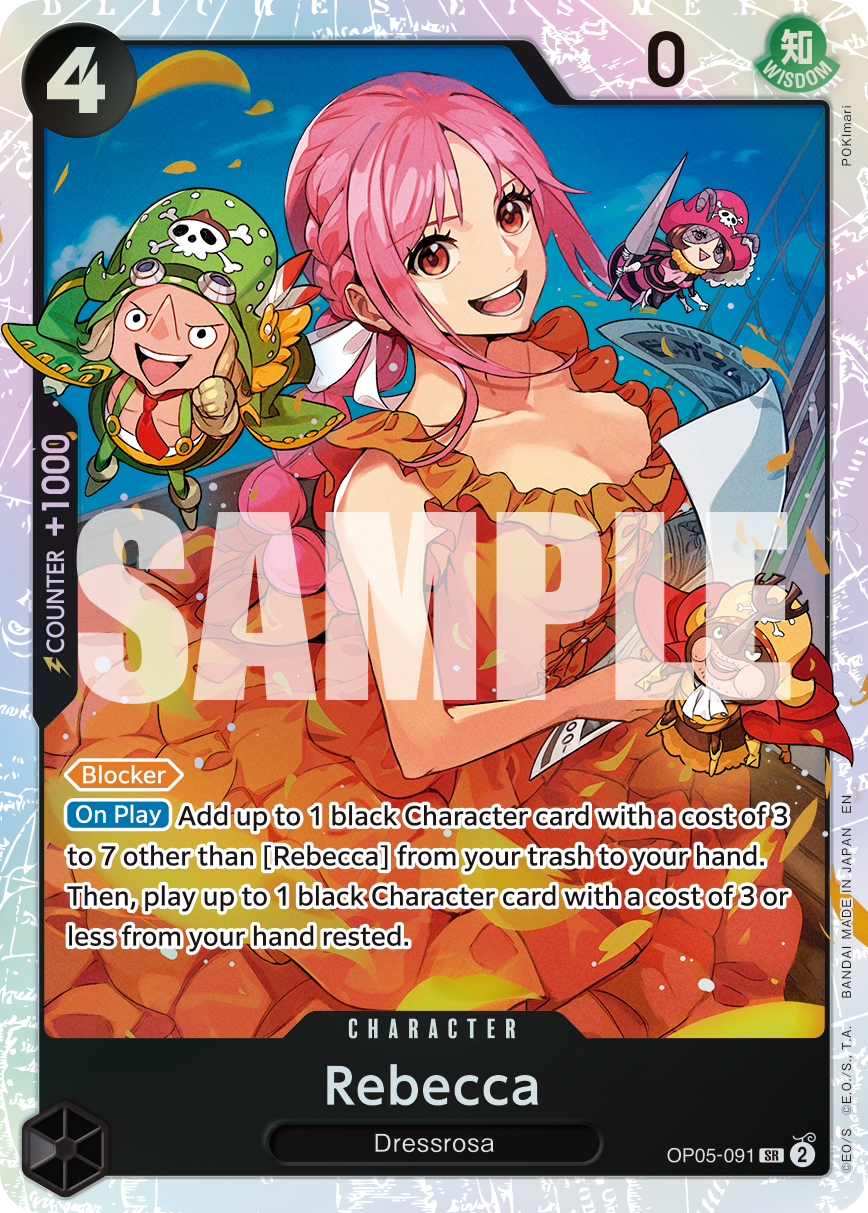 Rebecca (Reprint) OP05-091_r1 One Piece TCG