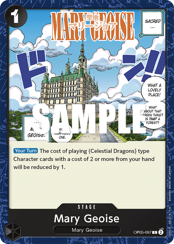 Mary Geoise OP05-097 One Piece TCG