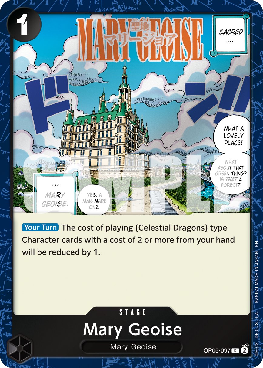 Mary Geoise (Pirate Foil) OP05-097_p1 One Piece TCG