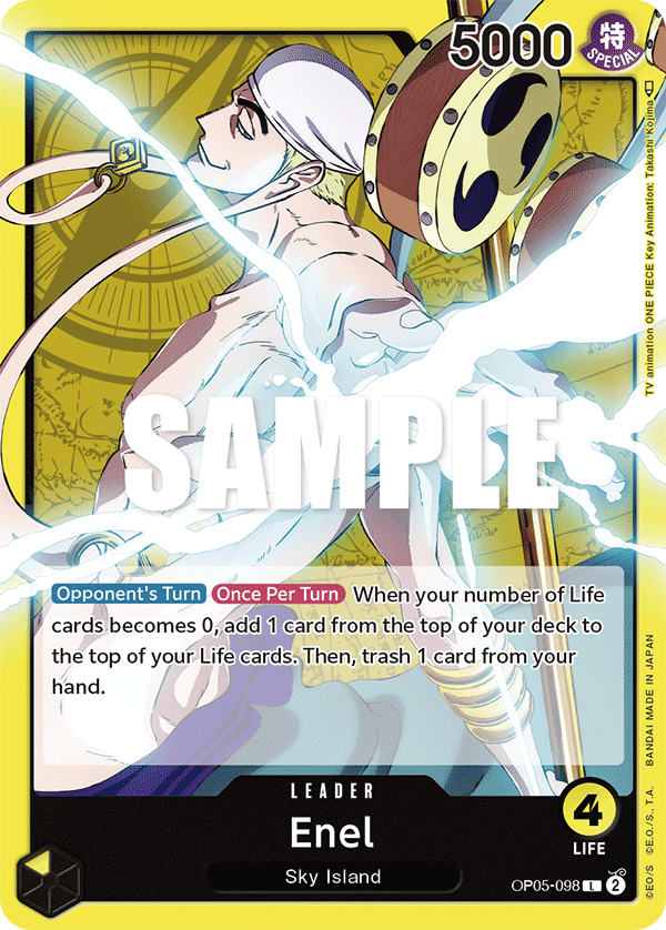 Enel (098) OP05-098 One Piece TCG