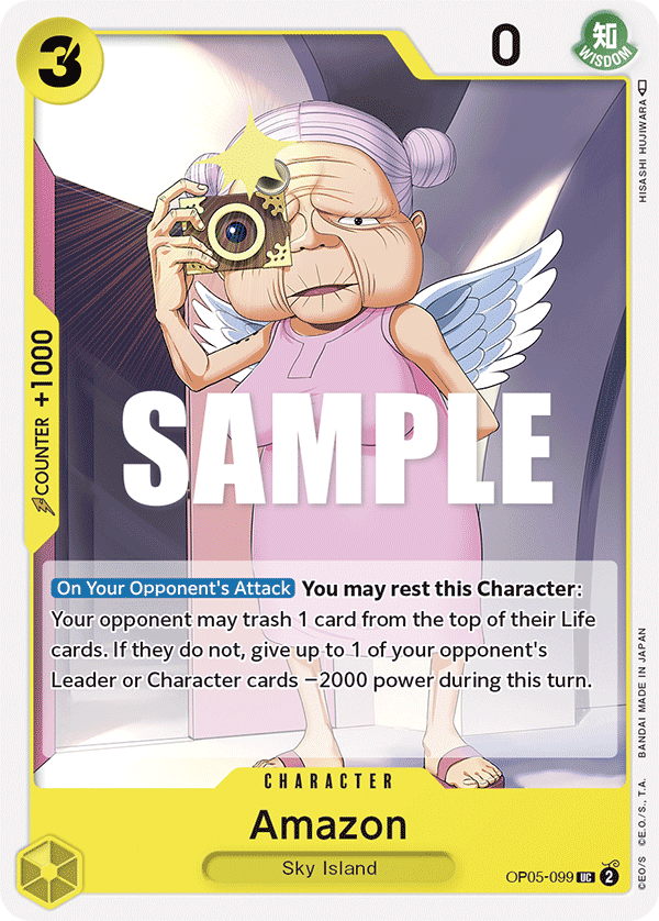 Amazon OP05-099 One Piece TCG