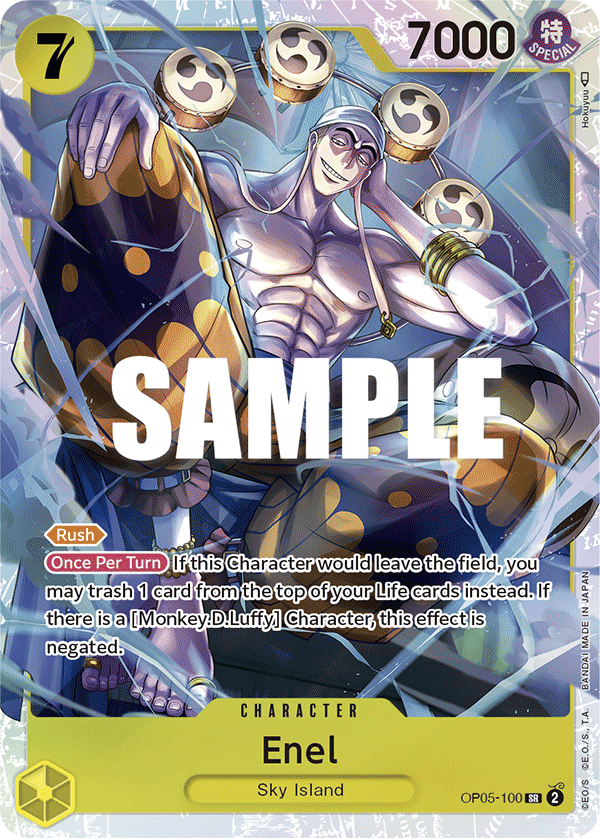 Enel (100) OP05-100 One Piece TCG