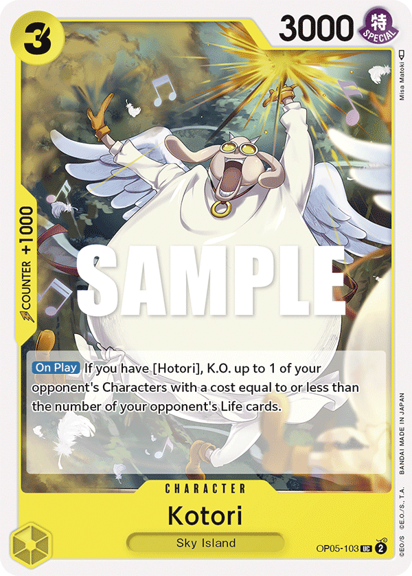 Kotori OP05-103 One Piece TCG