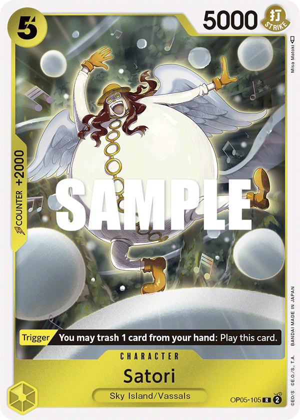 Satori OP05-105 One Piece TCG