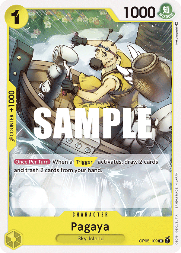 Pagaya OP05-109 One Piece TCG