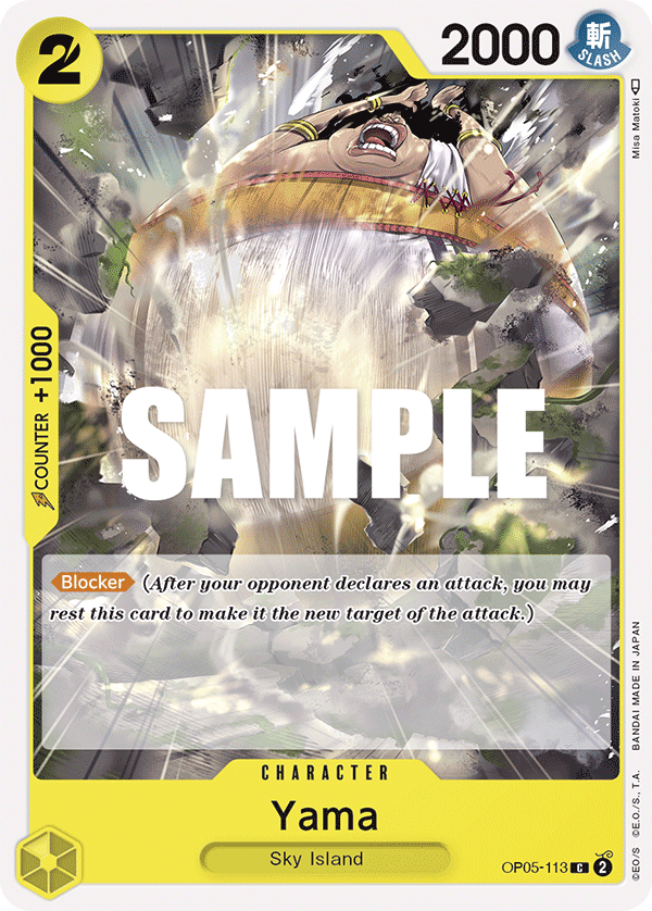 Yama OP05-113 One Piece TCG