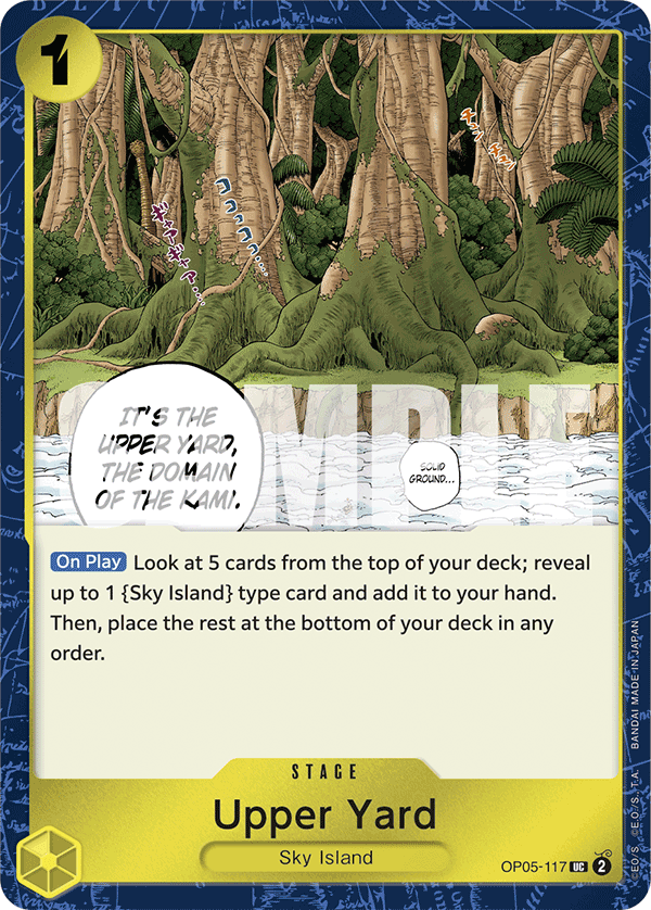 Upper Yard (Jolly Roger Foil) OP05-117_p2 One Piece TCG