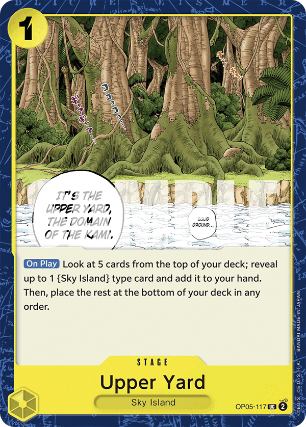 Upper Yard OP05-117_r1 One Piece TCG