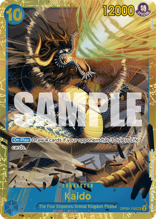 Kaido (OP05-118) (Reprint) OP05-118_r1 One Piece TCG