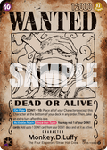 Monkey.D.Luffy (Wanted Poster) OP05-119_p6 One Piece TCG