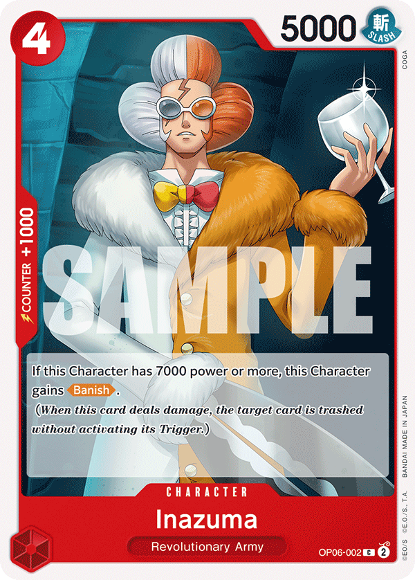 Inazuma OP06-002 One Piece TCG