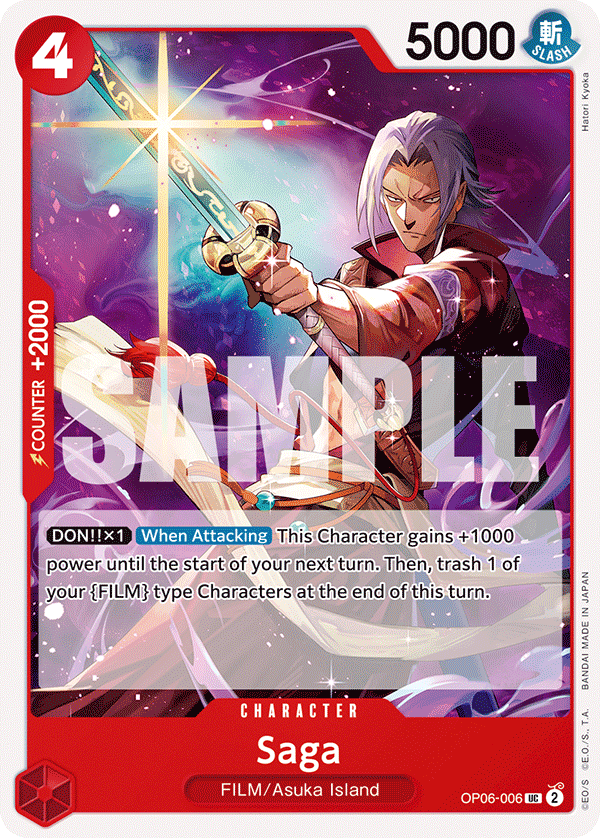 Saga OP06-006 One Piece TCG