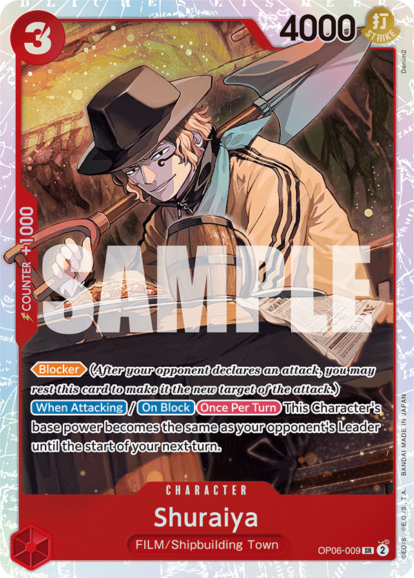 Shuraiya OP06-009 One Piece TCG