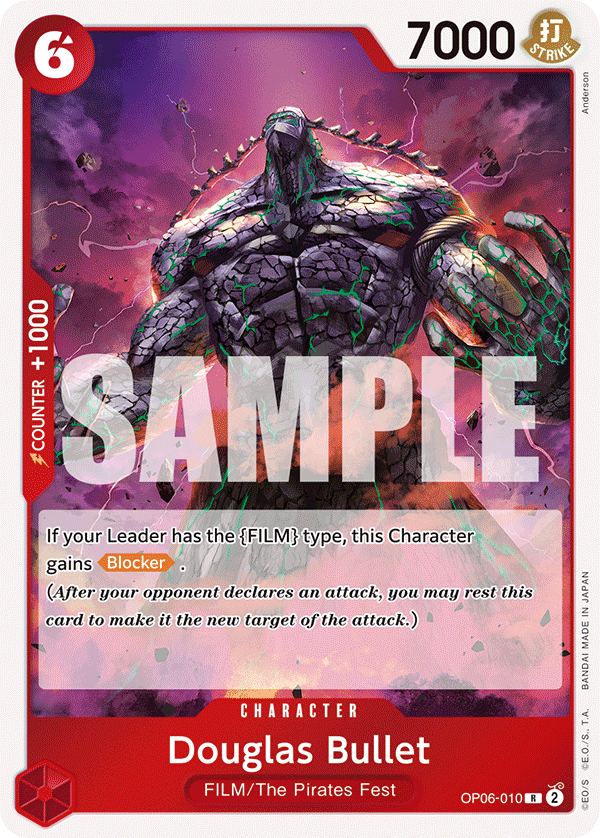 Douglas Bullet OP06-010 One Piece TCG