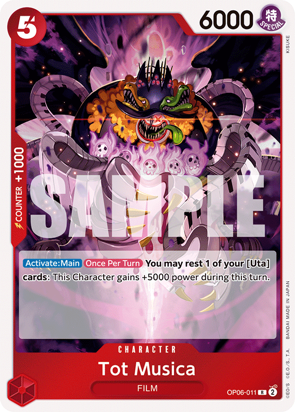 Tot Musica OP06-011 One Piece TCG