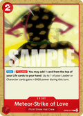 Meteor-Strike of Love OP06-017 One Piece TCG