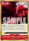 Gum-Gum King Kong Gatling OP06-018 One Piece TCG