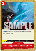 Blue Dragon Seal Water Stream OP06-019 One Piece TCG