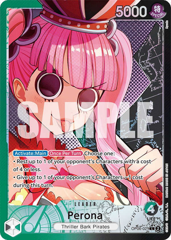 Perona (021) (Alternate Art) OP06-021_p1 One Piece TCG