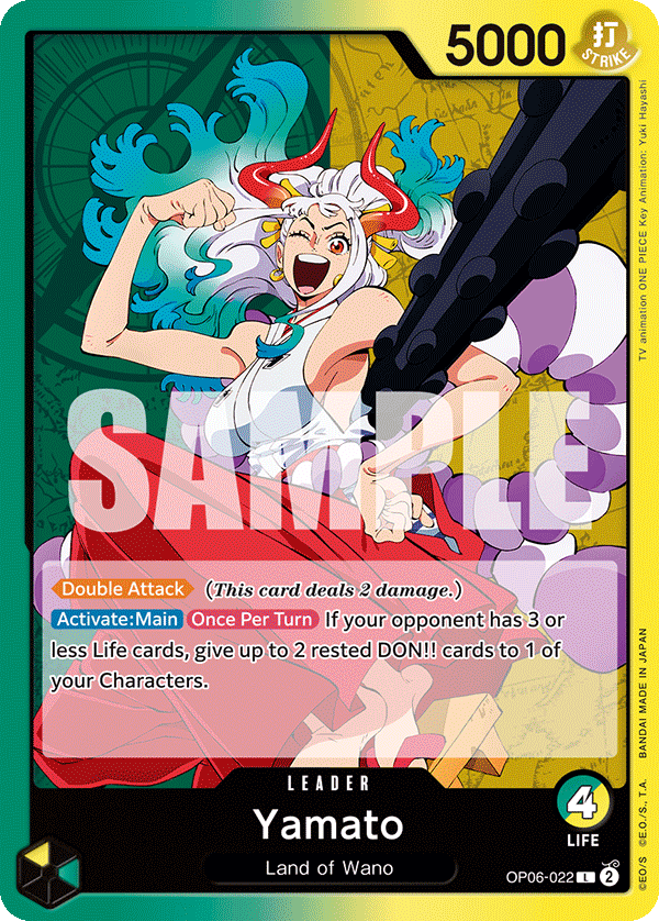 Yamato OP06-022 One Piece TCG