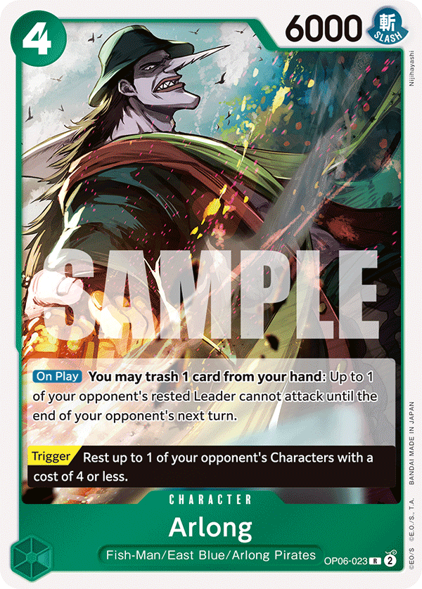 Arlong OP06-023 One Piece TCG