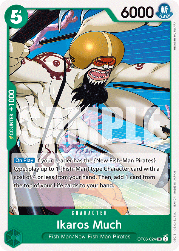 Ikaros Much OP06-024 One Piece TCG