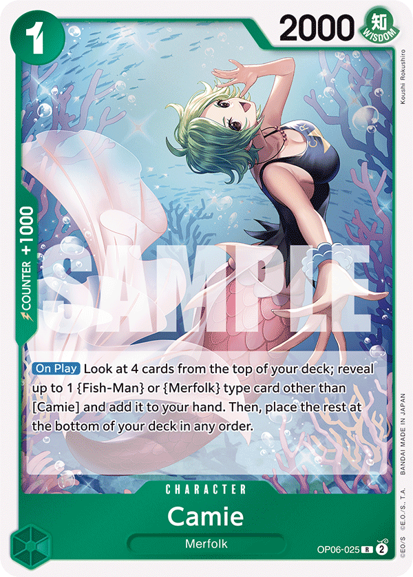 Camie OP06-025 One Piece TCG
