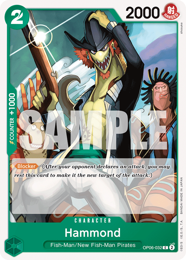 Hammond OP06-032 One Piece TCG