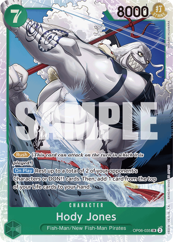 Hody Jones OP06-035_r1 One Piece TCG