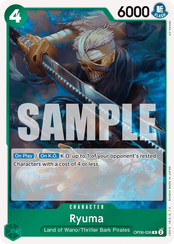 Ryuma OP06-036 One Piece TCG