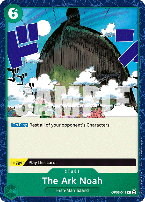 The Ark Noah OP06-041 One Piece TCG