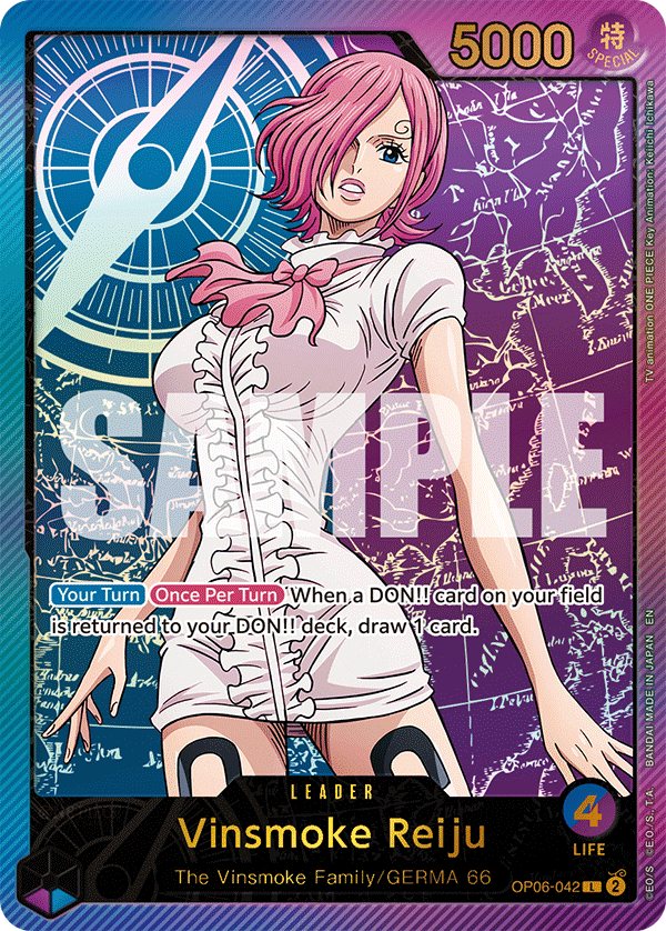 Vinsmoke Reiju (SPR) OP06-042_p2 One Piece TCG