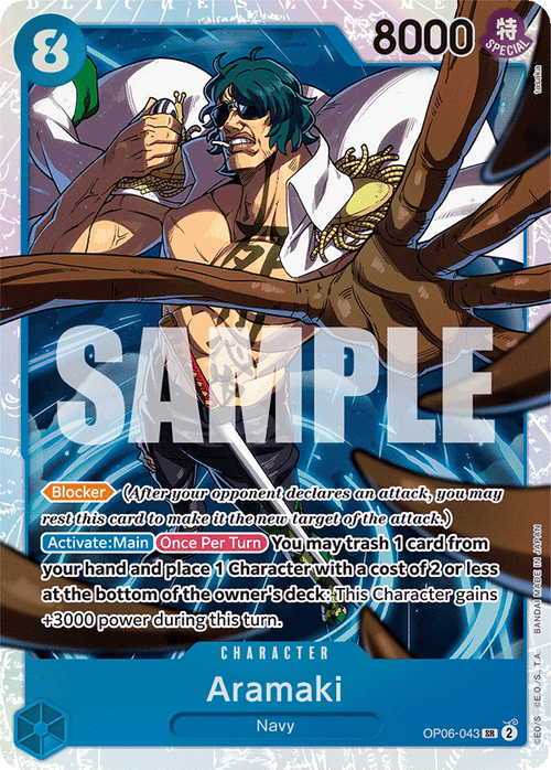 Aramaki OP06-043 One Piece TCG