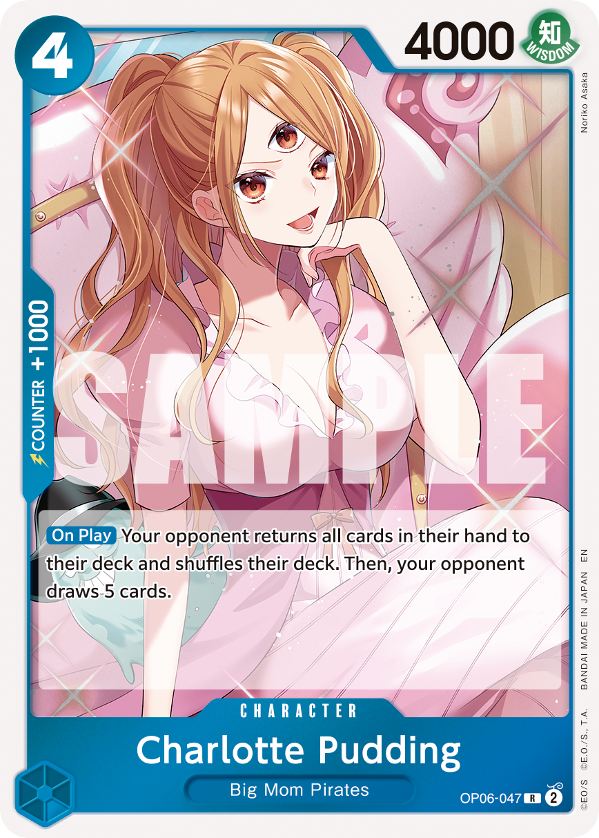 Charlotte Pudding (Reprint) OP06-047_r1 One Piece TCG